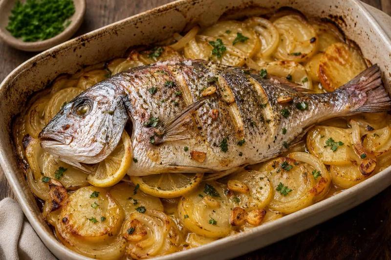 Roasted Sea Bream (Besugo Asado)