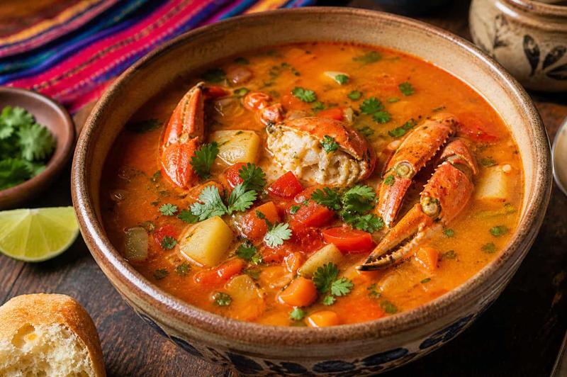 Crab Soup (Sopa de Cangrejo)
