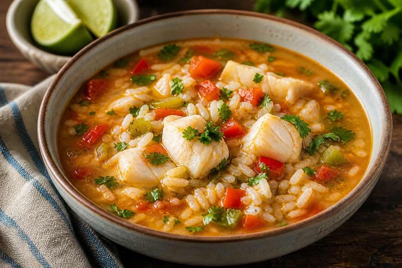 Fish and Rice Soup