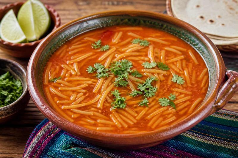 Sopa de Fideo (Mexican Noodle Soup)