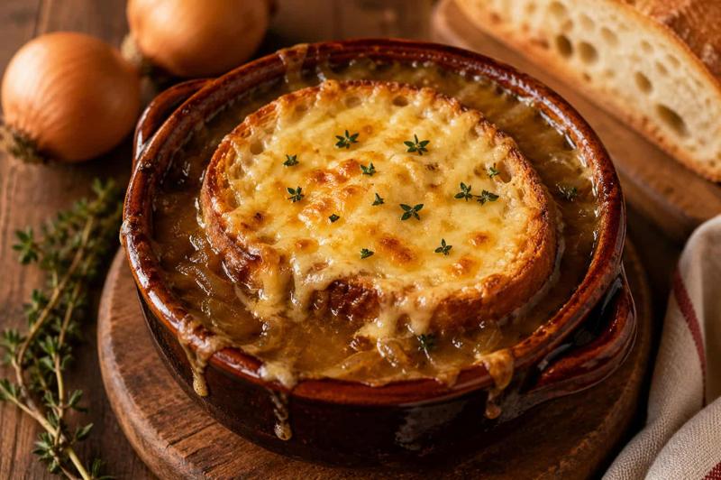 Spanish Onion Soup (Sopa de Cebolla)
