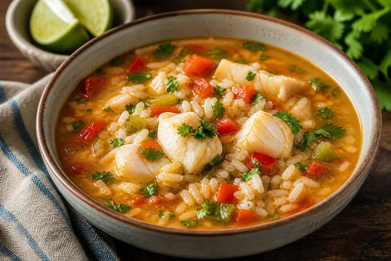 Fish and Rice Soup